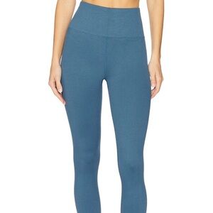 Spiritual Gangster Blue High-Waisted 7/8 Leggings